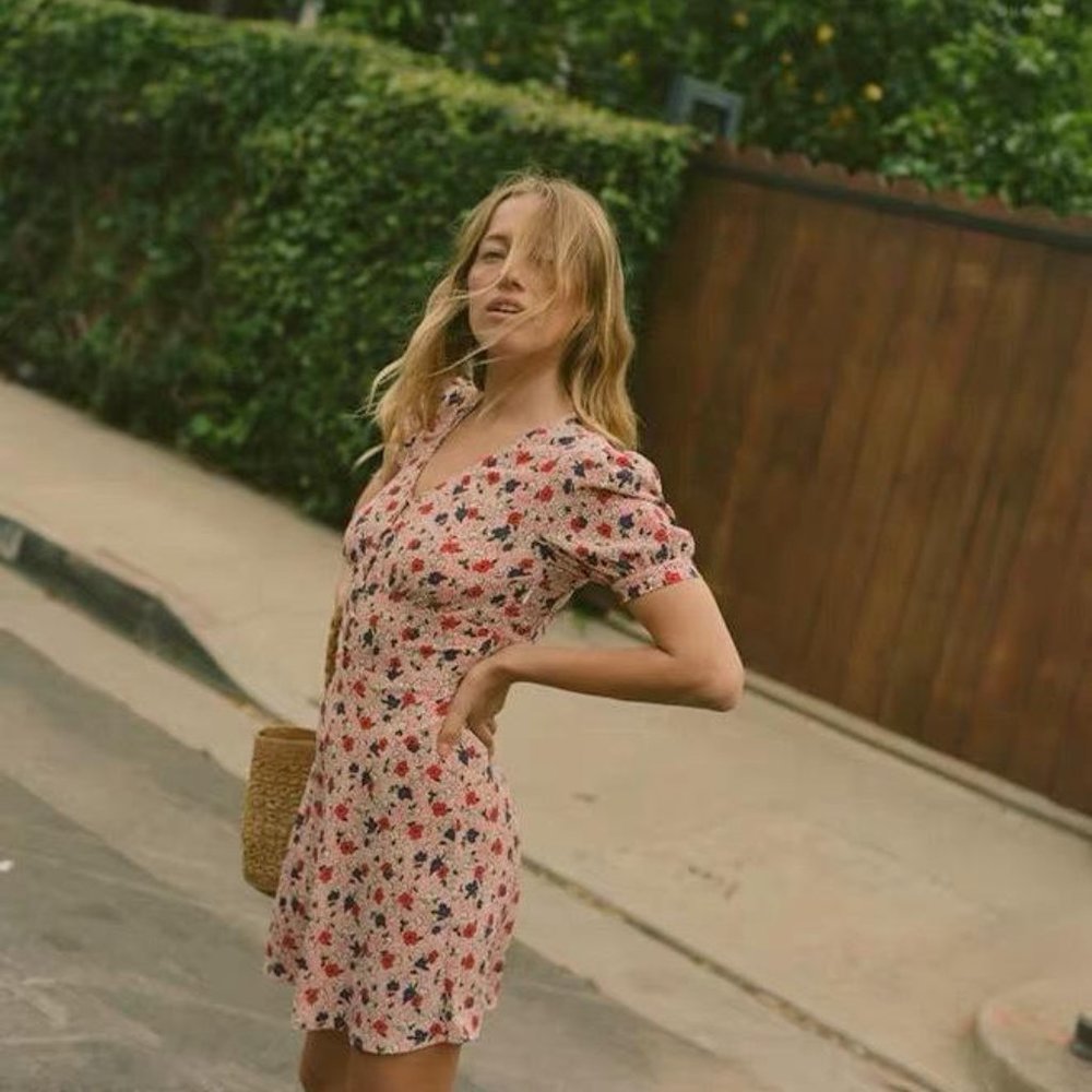 Rouje Ondine Floral Dress
